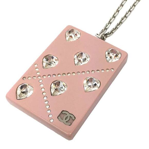 CHANEL Authentic Gold Heart Necklace